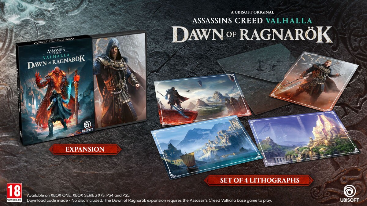 Assassins Creed Valhalla: Dawn Of Ragnarök - Kode I Boks - PS5