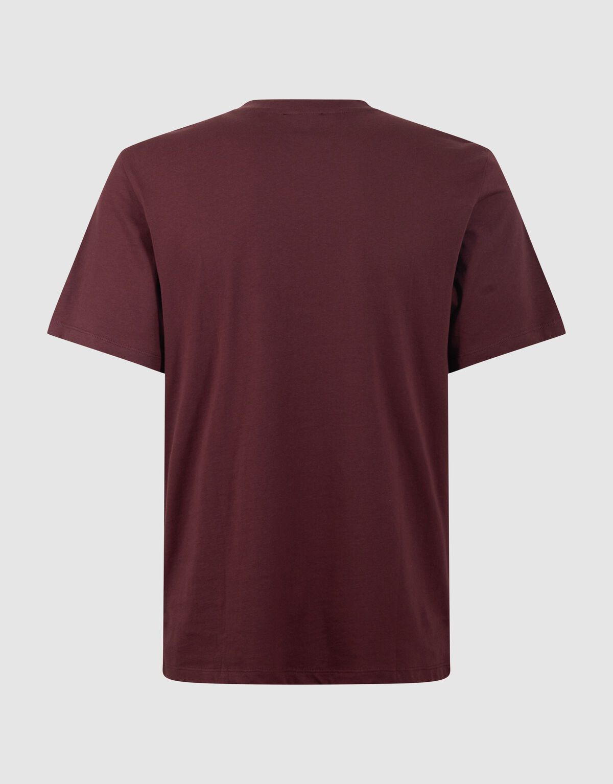 Gradient Logo Artwork T-shirt Donkerrood