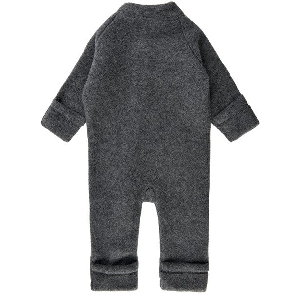 Uld Baby Køredragt Anthracite Melange