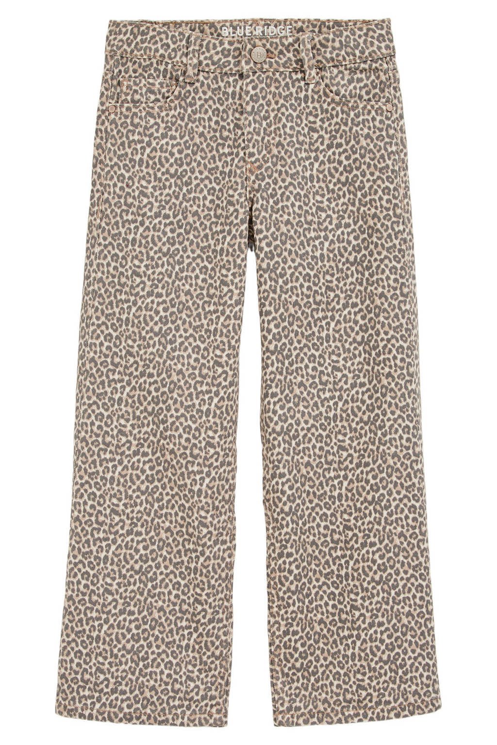 WE Fashion Blue Ridge loose casual broek beige
