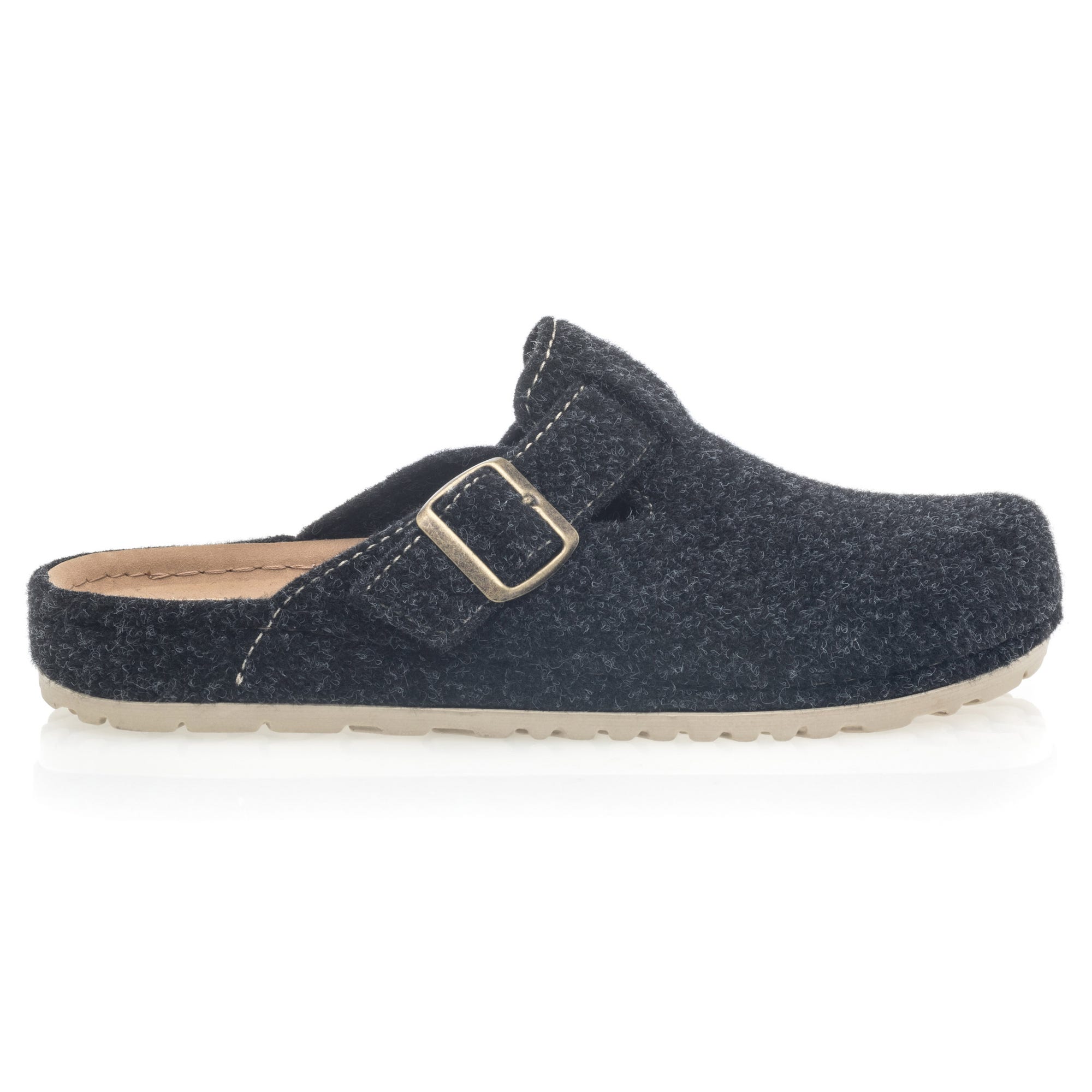 Pantoufles mules Homme anthracite