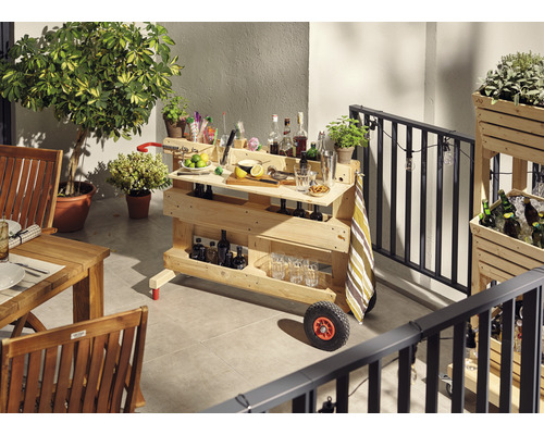 Buildify meubelpallet, geschaafd, 120 x 80 x 14,4 cm
