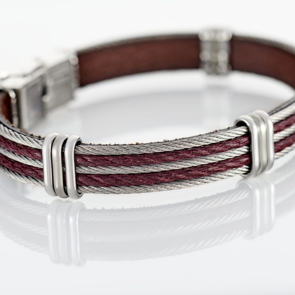 Bracelet Francois Acier Blanc