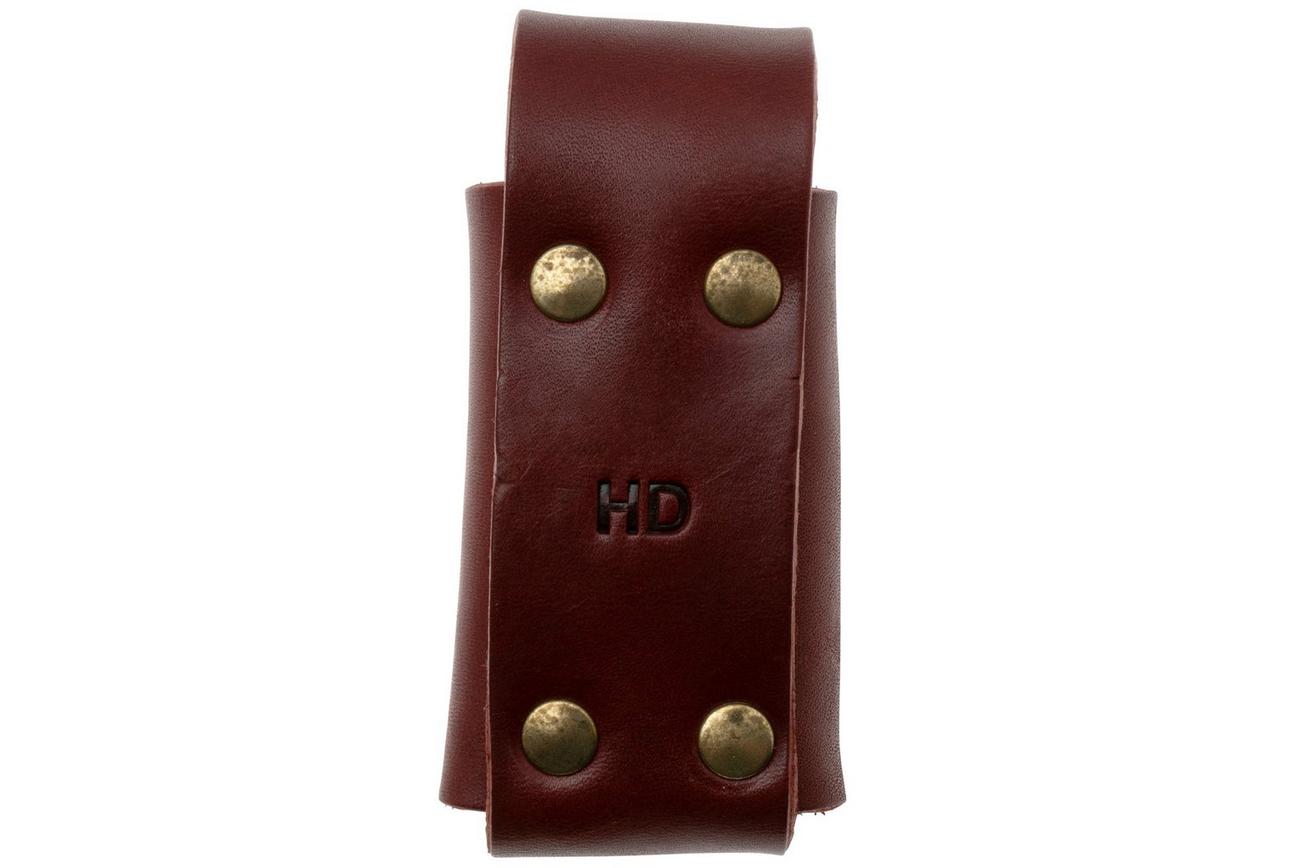 1791 EDC Heavy Duty Easy-Slide Solo Snap EDC-HD-ES-SLS-CHN-A Chestnut, lederen riemfoedraal
