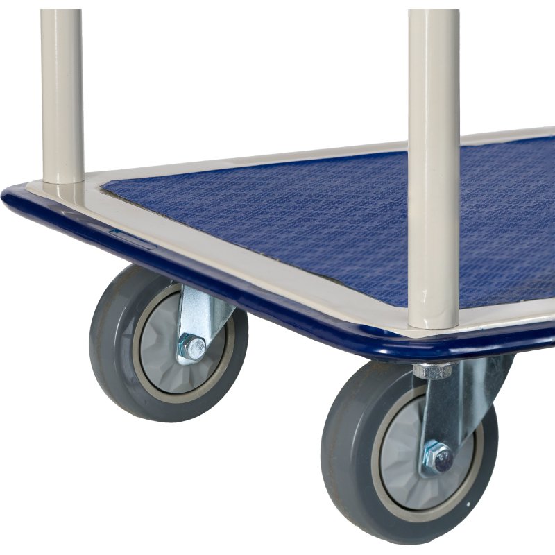 Chariot de manutention double plateaux - Charge 250 kg