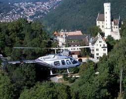 Hubschrauber-Rundflug in Stuttgart als besonderes Geschenk
