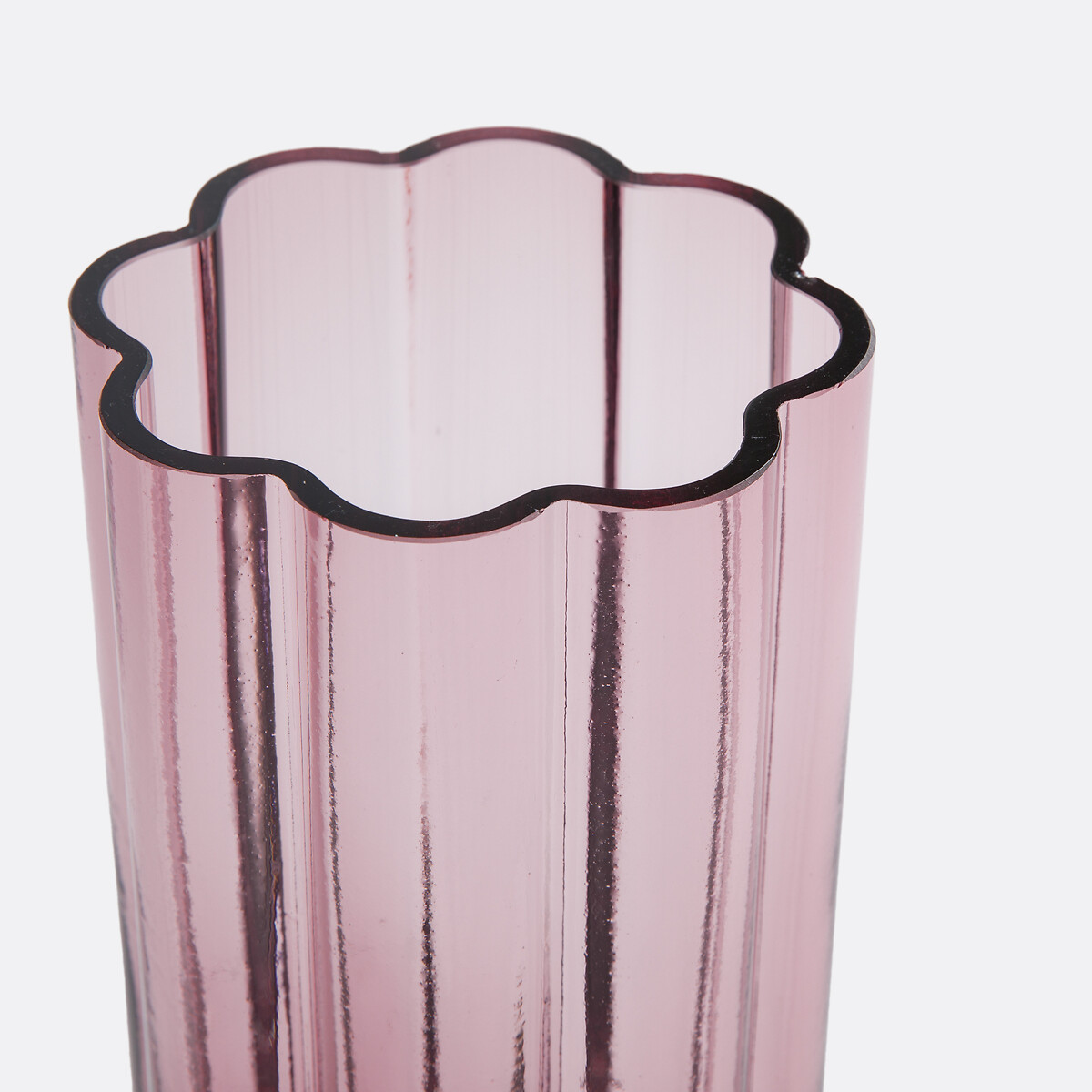 LA REDOUTE INTERIEURS<br>Vaso de vidro transparente H25 cm Helia