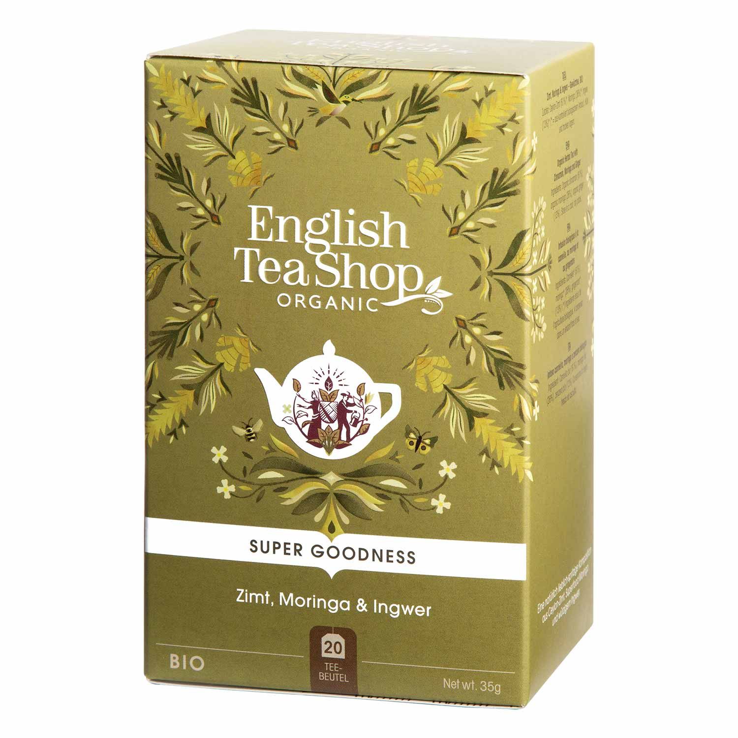 ETS - Zimt, Moringa & Ingwer Tee bio