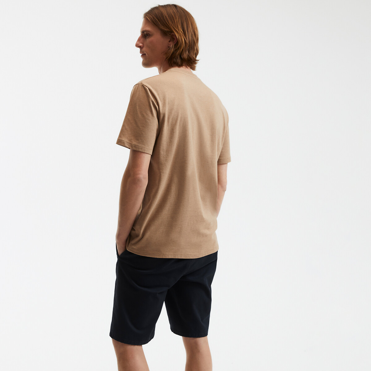 COLEÇÃO LA REDOUTE<br>Camiseta com gola redonda