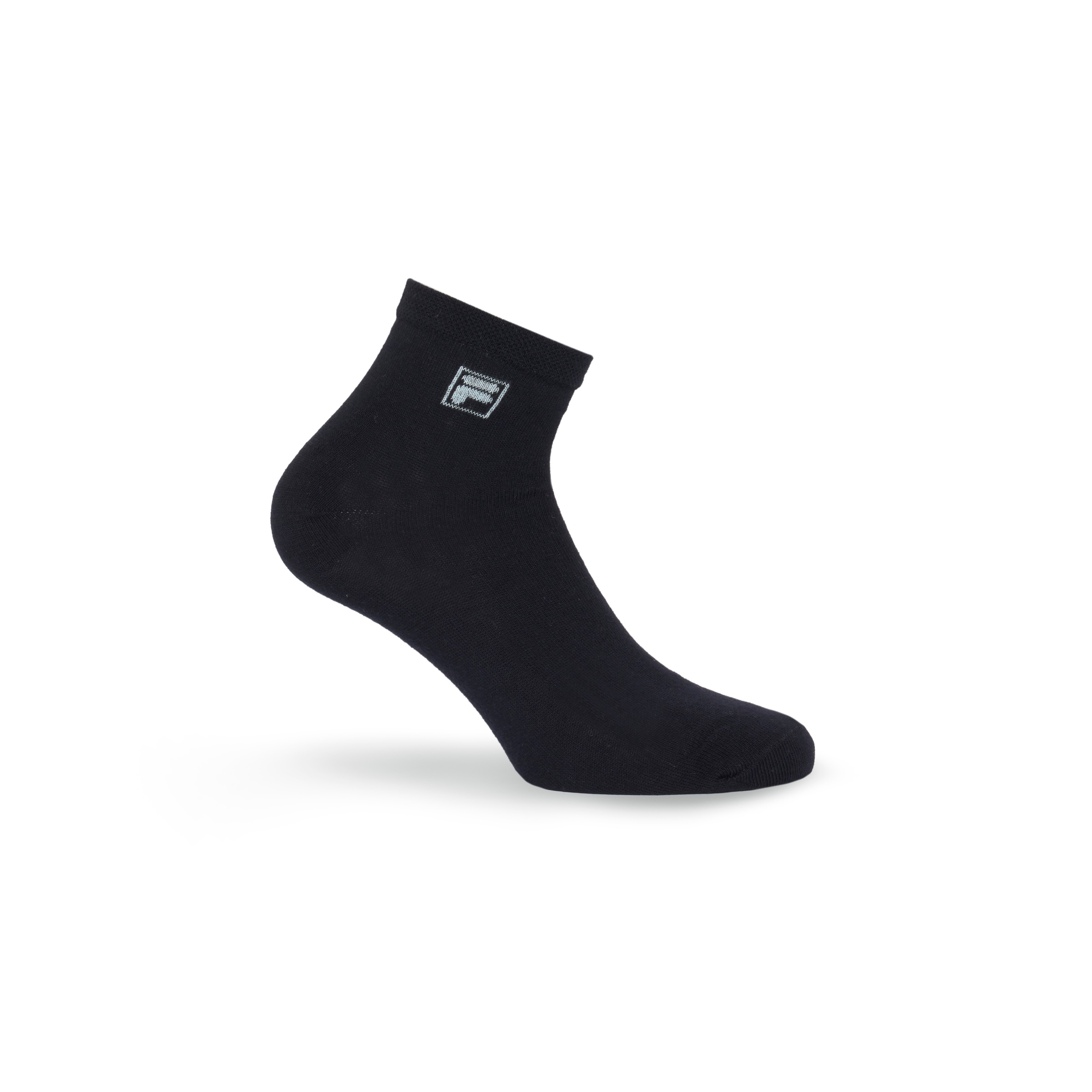 Fila Kurzsocken »UNISEX QUARTER PLAIN SOCKS« 3 Stk. tlg. mit eingestrickem Logo