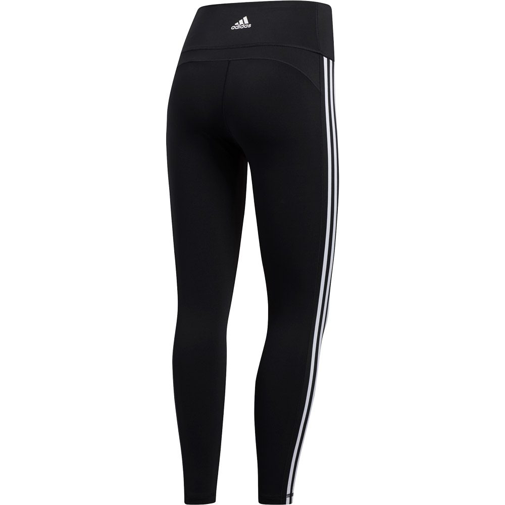 adidas Believe This 3-Streifen 7/8-Tights Damen schwarz