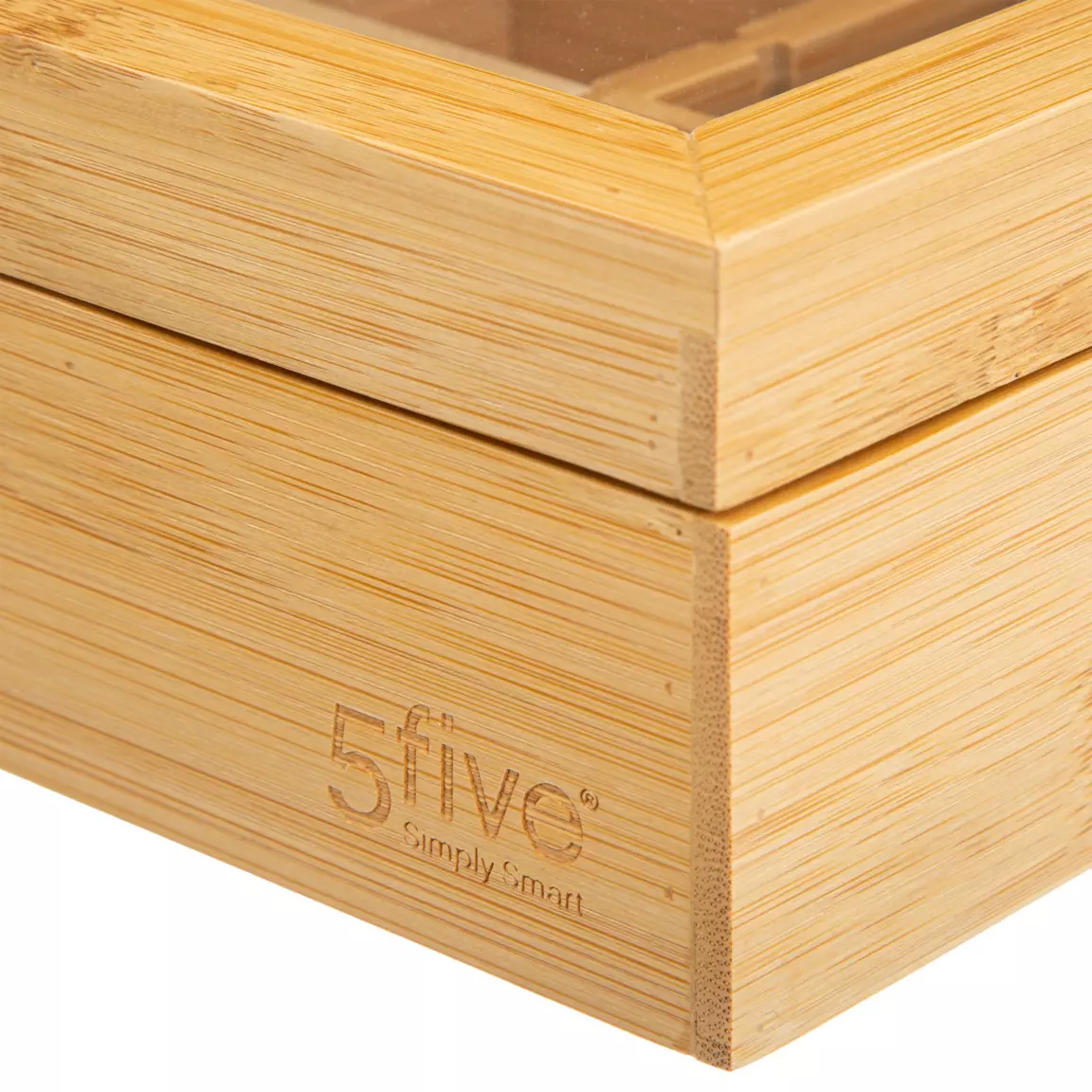 Boite de 12 compartiments amovibles (23 x 28 cm) Bambou Siao