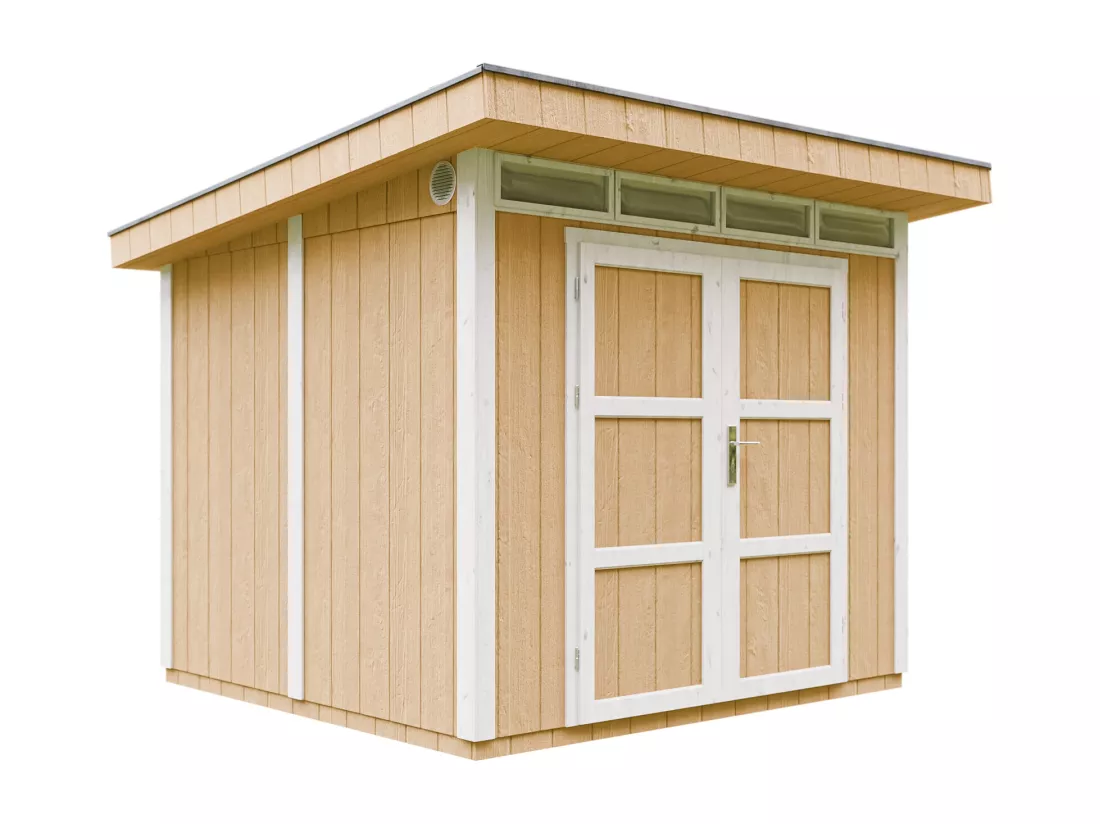 Abri de Jardin Qualité Premium 6m² /L294xL279xH237 cm - Timbela M903A-HARVEST HONEY