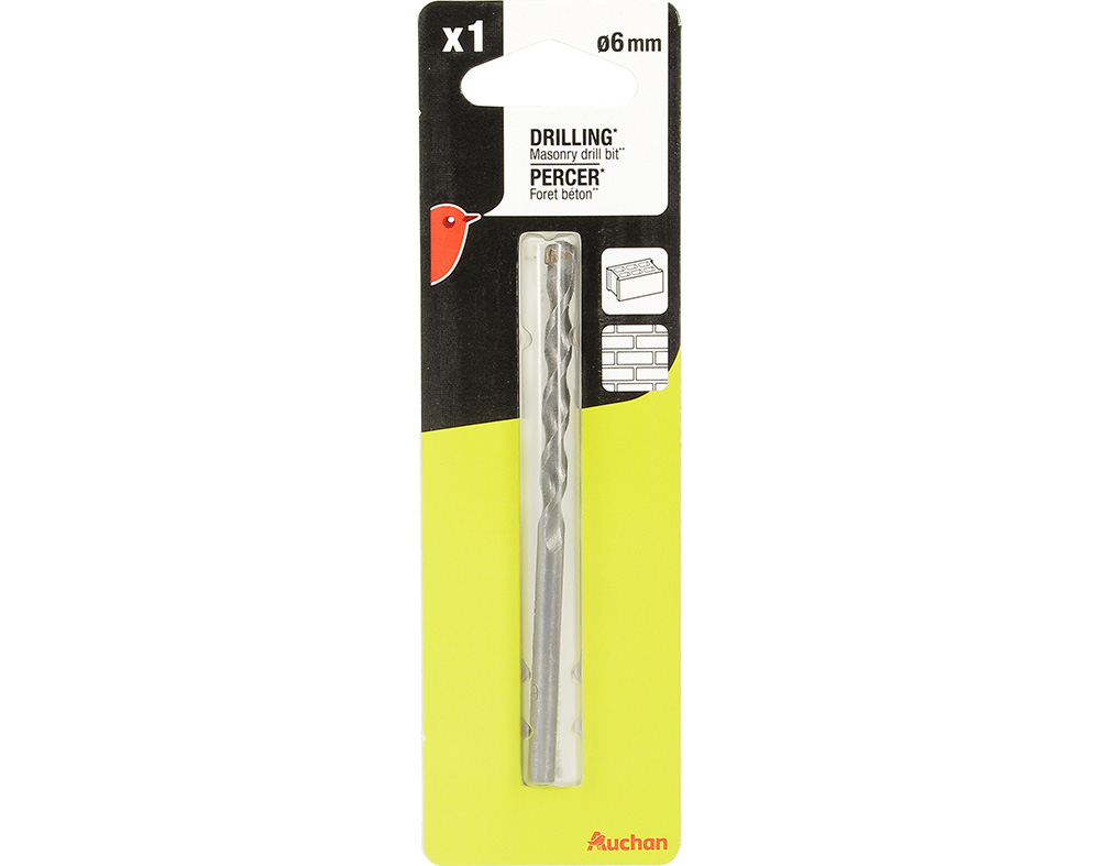 BROCA AUCHAN PARA PEDRA 6MM