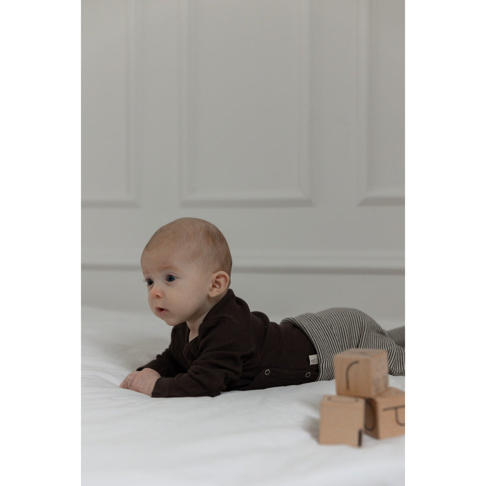 Køb Petit Piao Coffee Bean PPDi Body L/S Fold Over NOOS