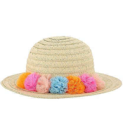 Billieblush Sonnenhut - Natur m. Tüll