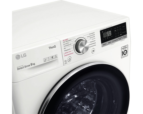 LG F4WV591 wasmachine, 9 kg capaciteit, 1400 tpm