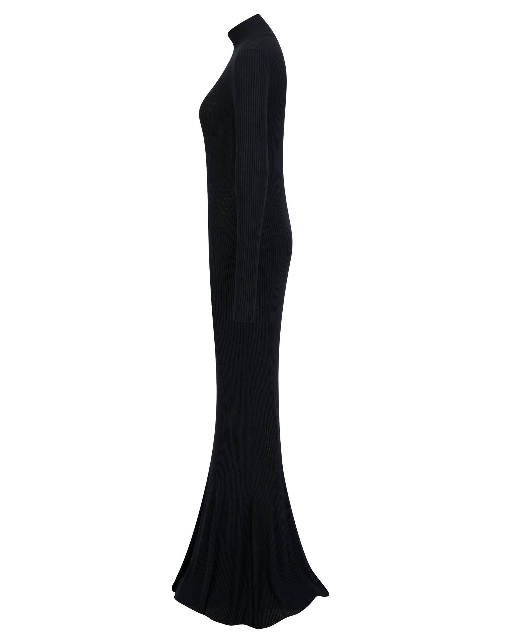 Balenciaga| Damen Maxikleid aus Kaschmir GODET DRESS