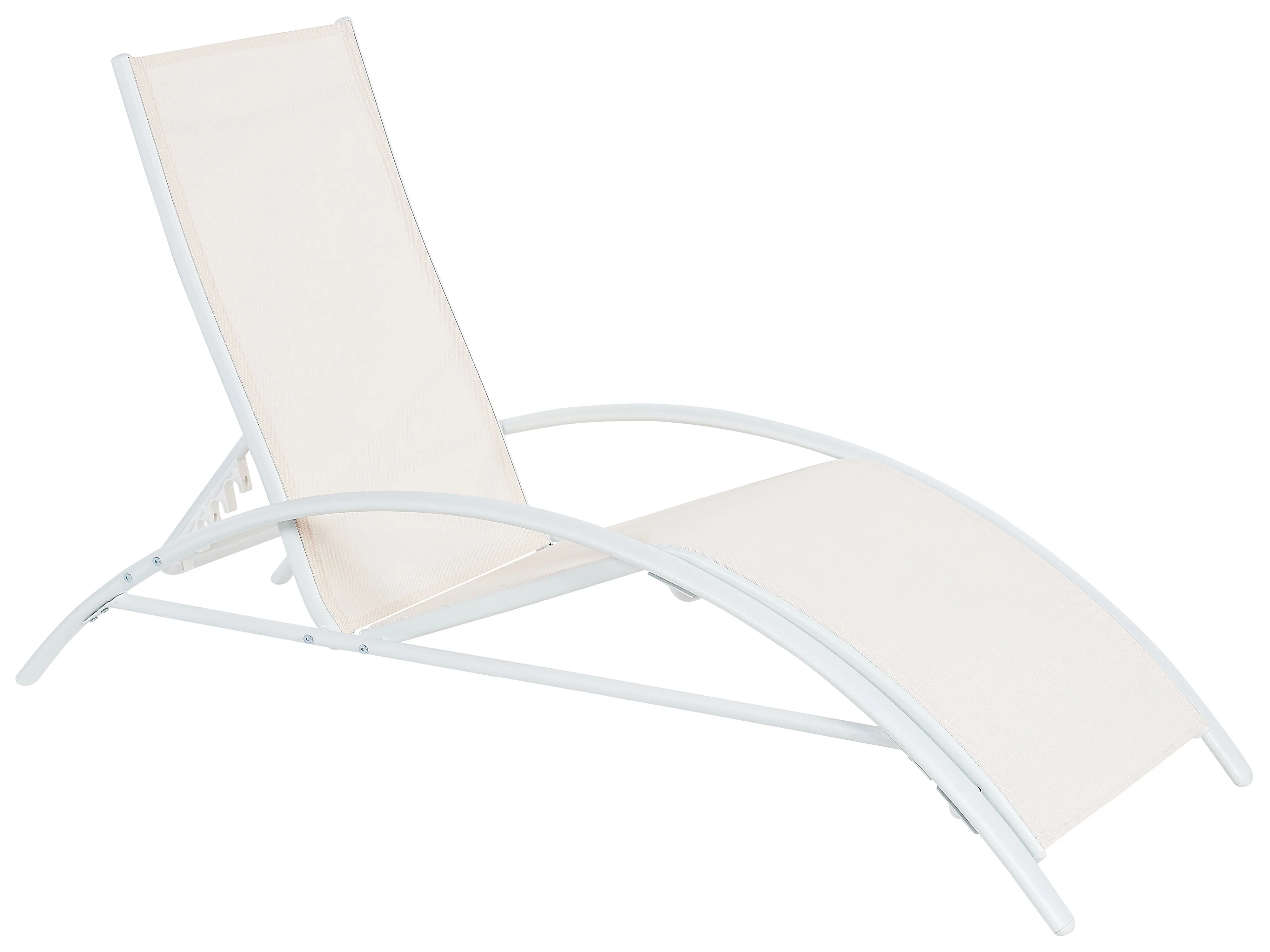 Ligstoel GAETA Metaal Beige