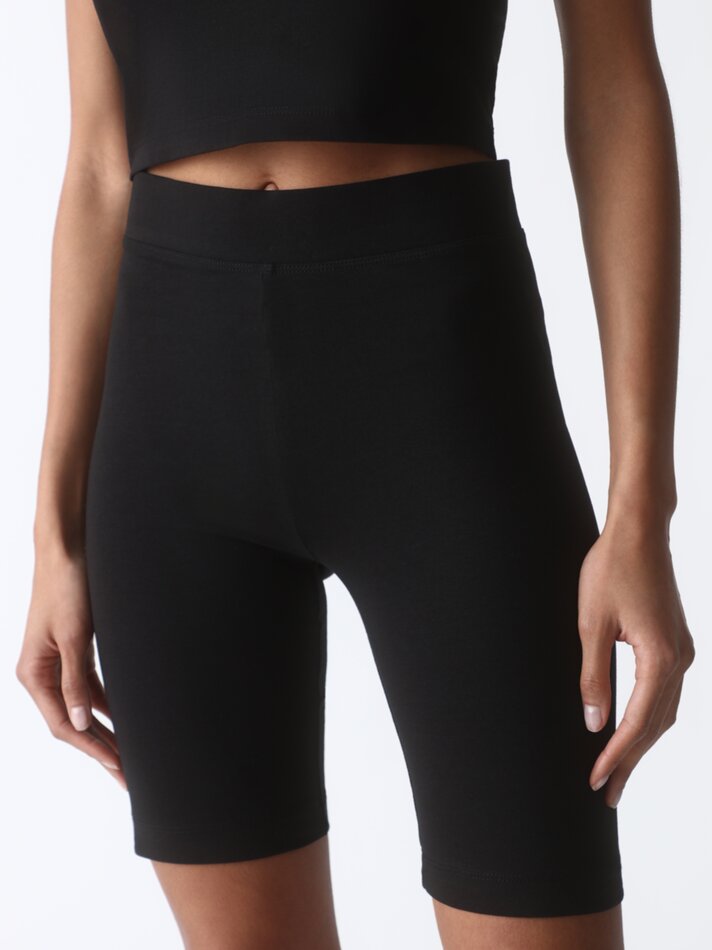 Calça legging de ciclismo - Preta