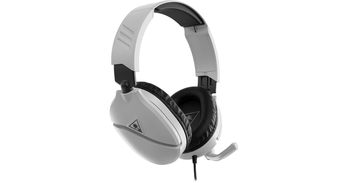 Turtle BeachEar Force Recon 70P White (2024) over-ear gaming headset  (Wit, PS4, PS5, Xbox Series X|S, Xbox One, Switch, PC, Mobile)