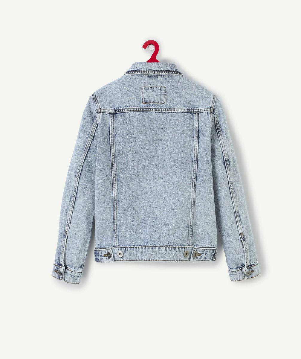 veste garçon en denim low impact