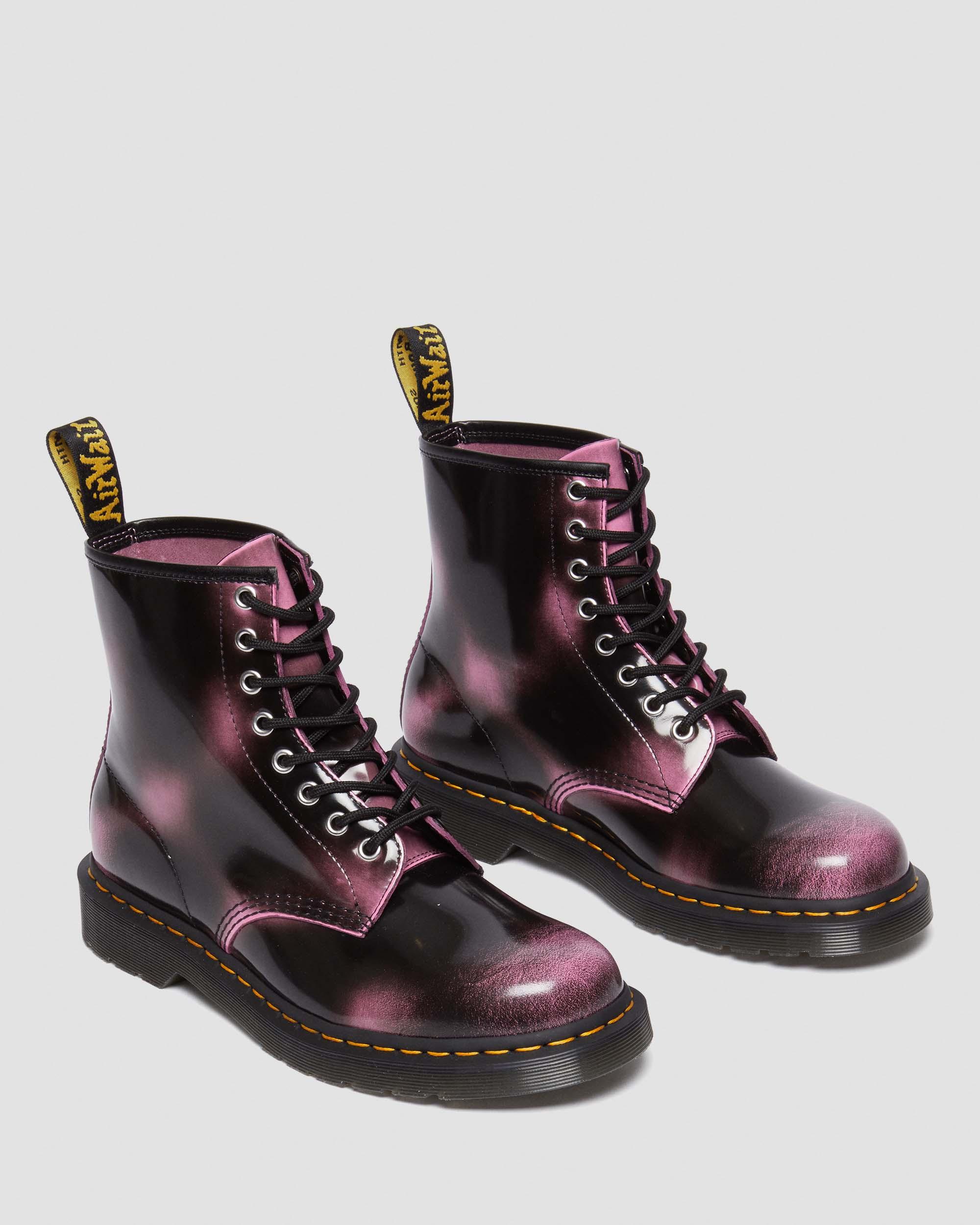 1460 Distressed Leather Lace Up Boots