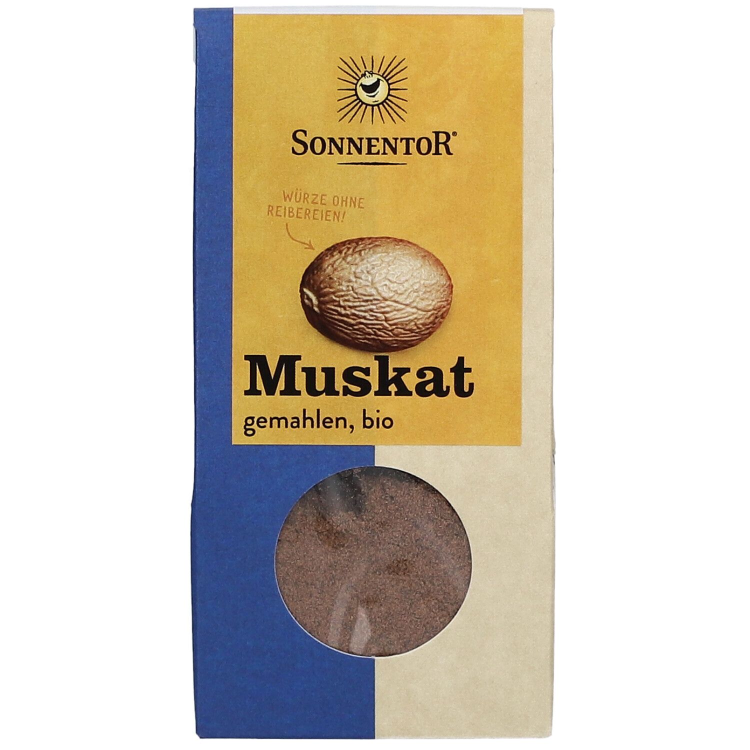 SonnentoR® Muskat gemahlen bio