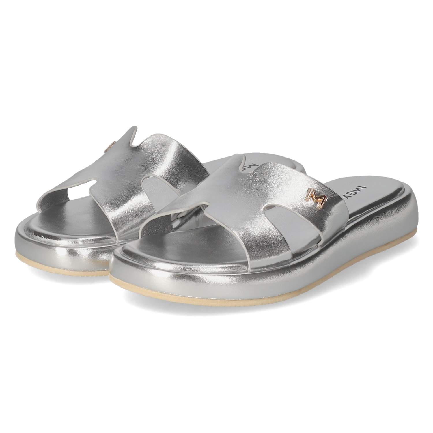 Mexx Pantoletten LOTUS PACHA - silver