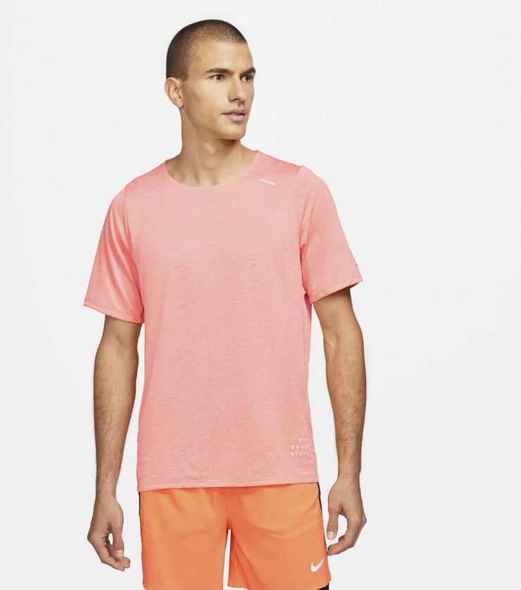 Nike Rise 365 Run Division T-shirt Pink