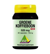 Snpgroene koffiebonen 525 mg puur (30 capsules)