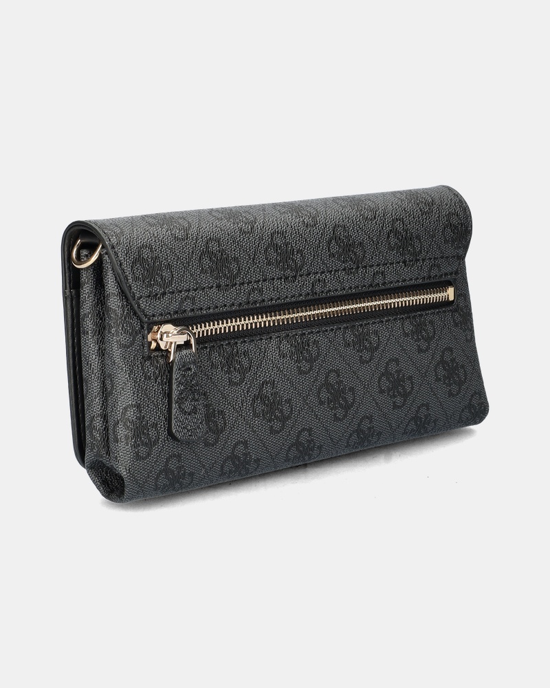 Guess Noelle XBody Flap Portemonnee  - zwart
