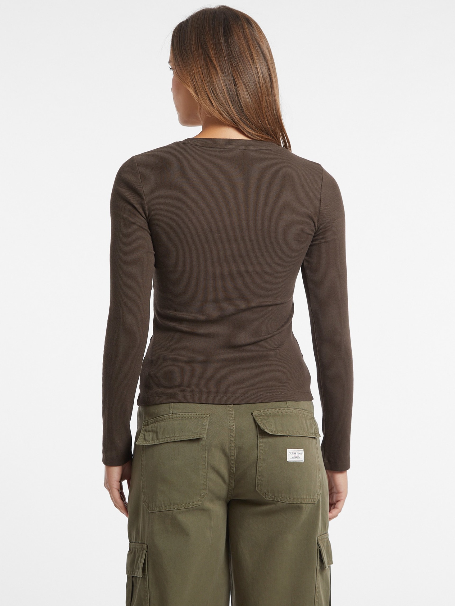 Camiseta Slim com Logo Bordado