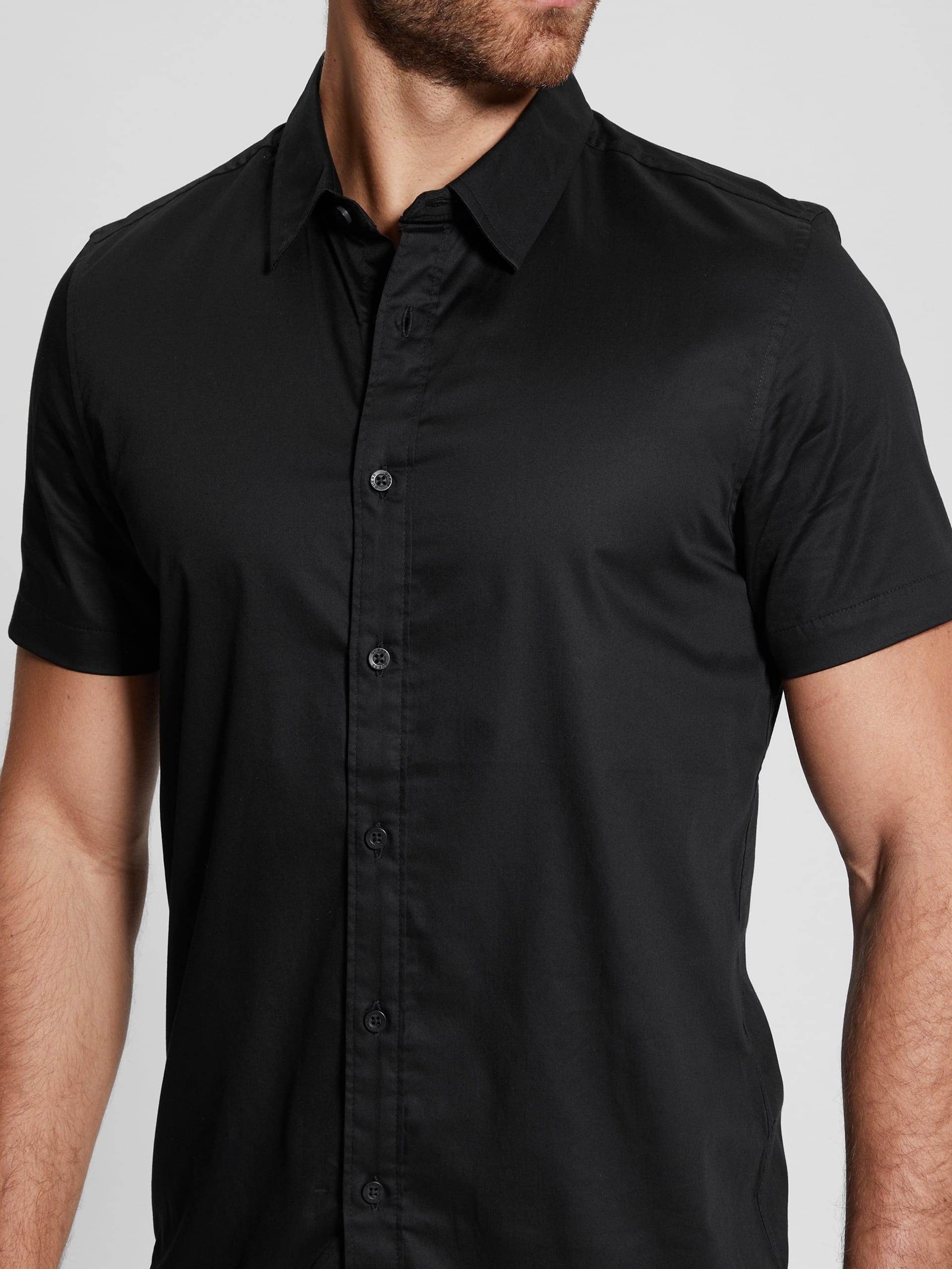 Camisa de manga curta Luxe Stretch
