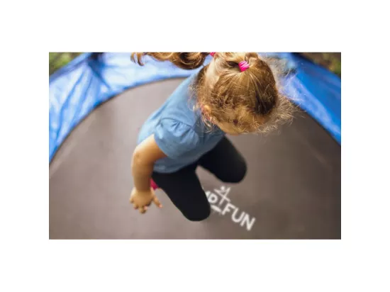 Trampoline de jardin Cocon ø150 cm- 5FT- Filet intérieur, Matelas de protection