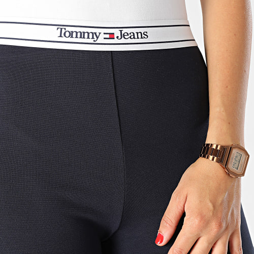 Legging Flare Femme Logo 5864 Bleu Marine