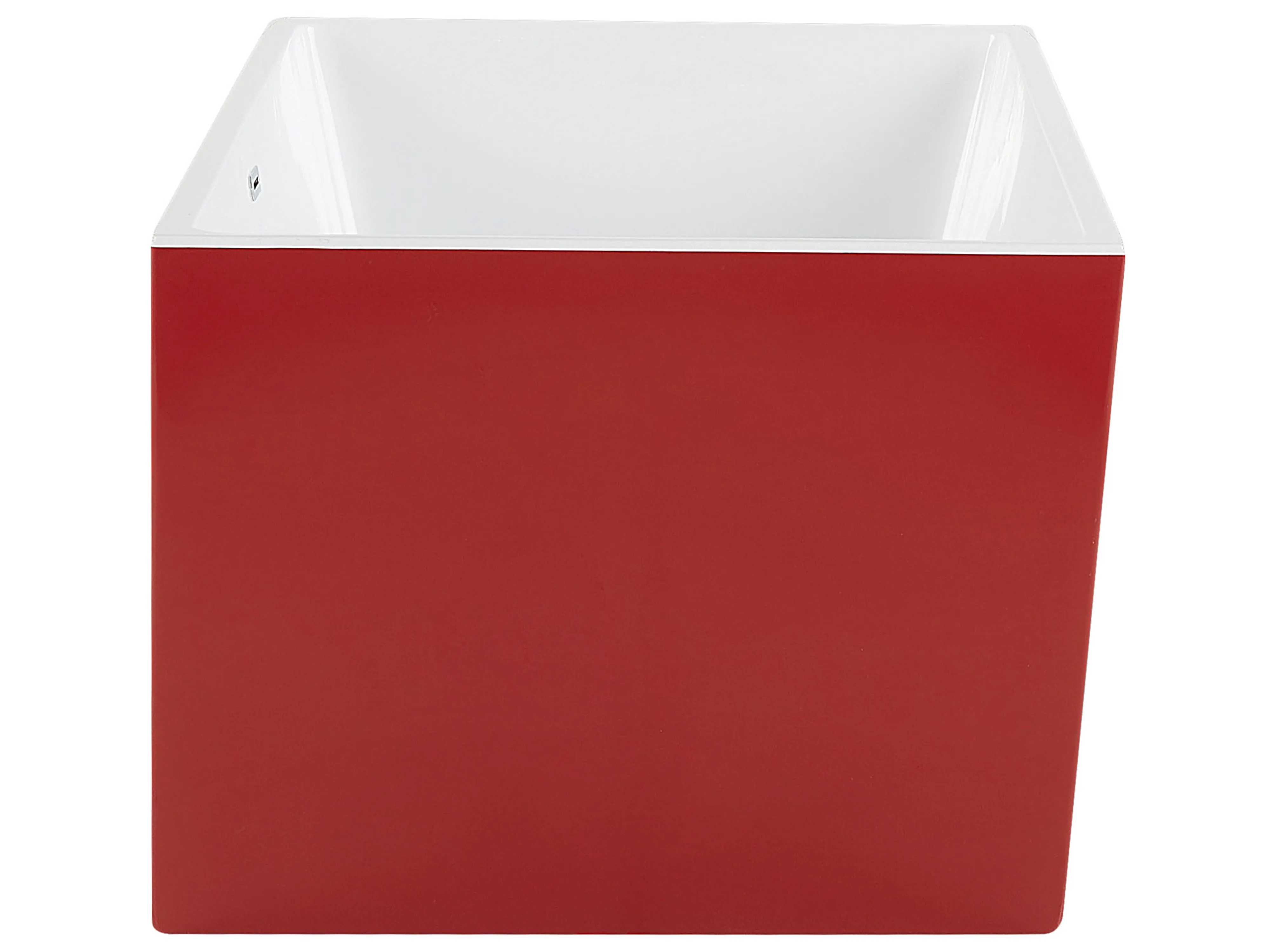 Vrijstaand bad RIOS 170 x 80 cm Rood