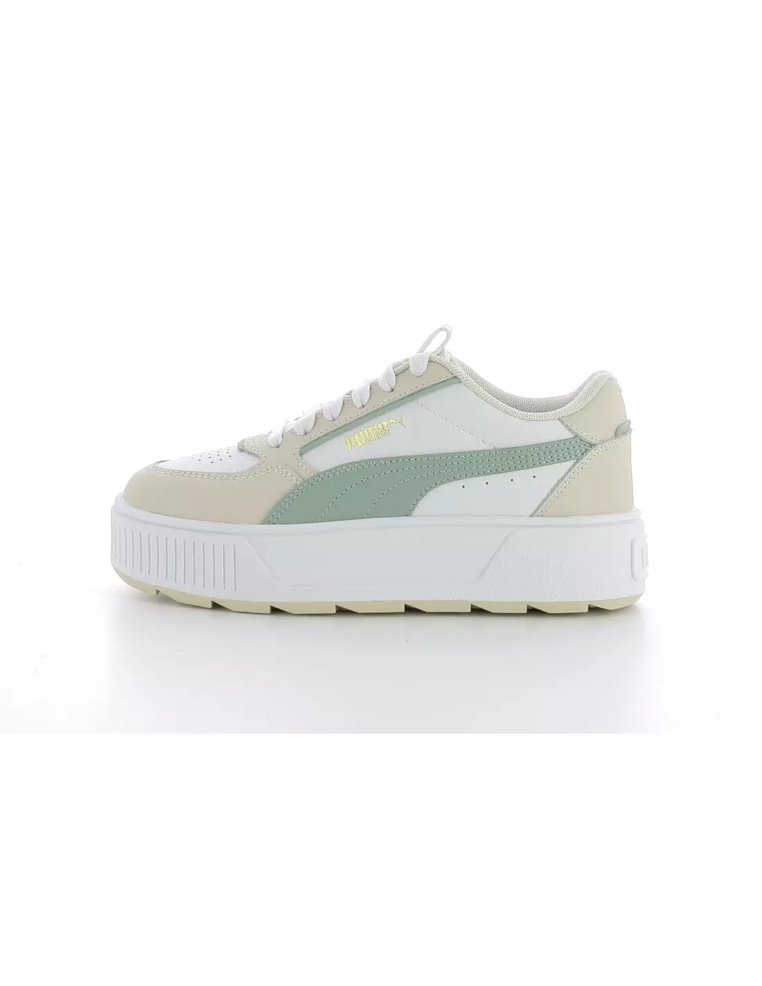 PUMA KARMEN REBELLE - Baskets Blancvert