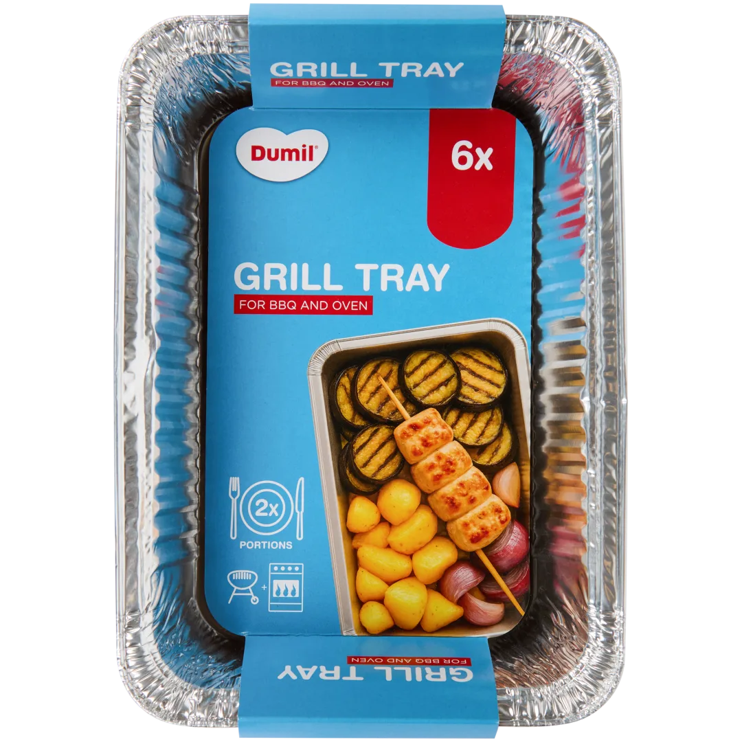 Barquettes à gril Dumil