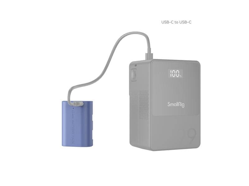 Smallrig Digitalkamera-Akku LP-E6NH USB-C USB-C aufladbare Kamerabatterie