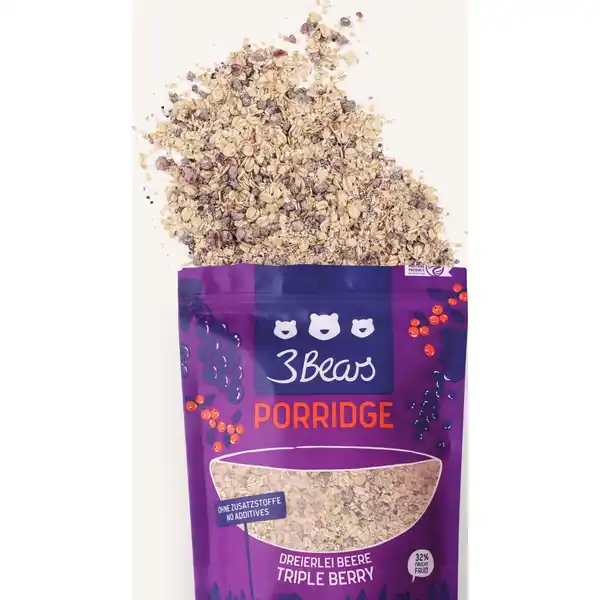 Porridge Dreierlei Beere