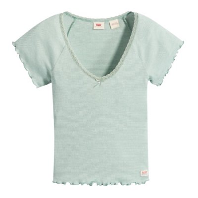 Tee-shirt à manches courtes femme Dry Goods 0000 End On End LEVIS