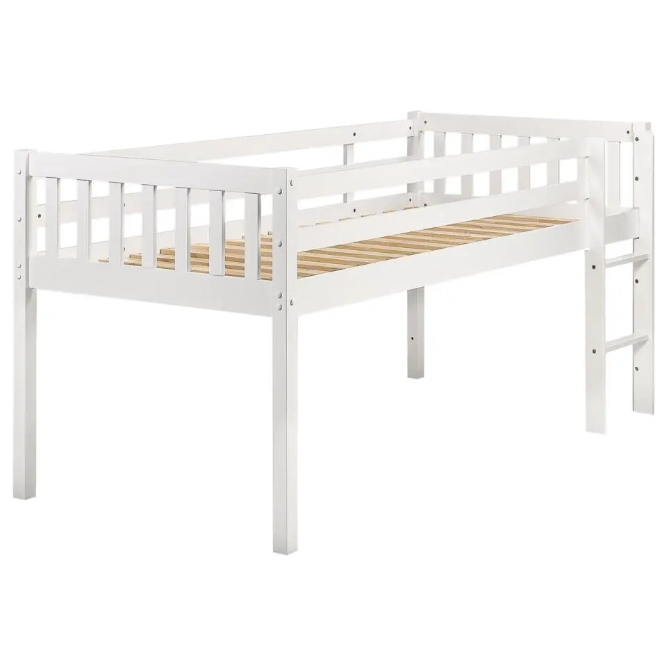 PEIPIN - Kinderbed - Wit - 90 x 200 cm - Hout