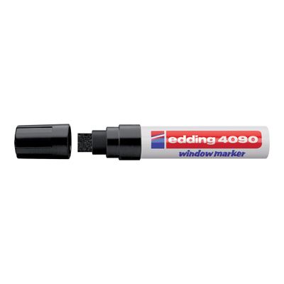 Edding 4090 - Marqueur craie liquide - 4-15 mm - noir