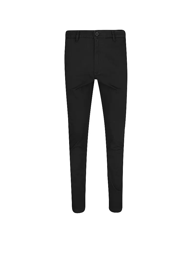 KNOWLEDGE COTTON APPAREL Chino LUCA schwarz