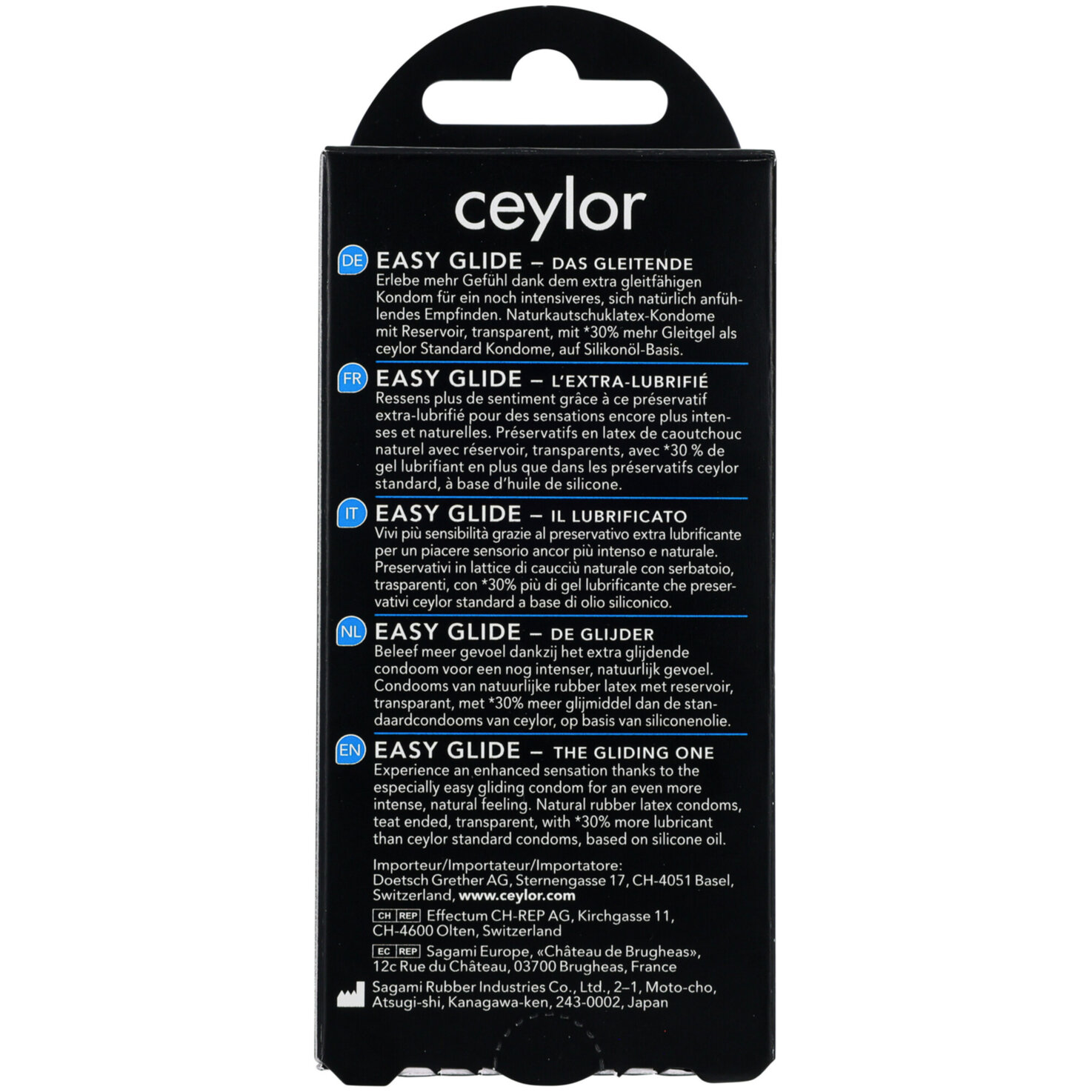 Ceylor Präservative Easy Glide 9 Stück