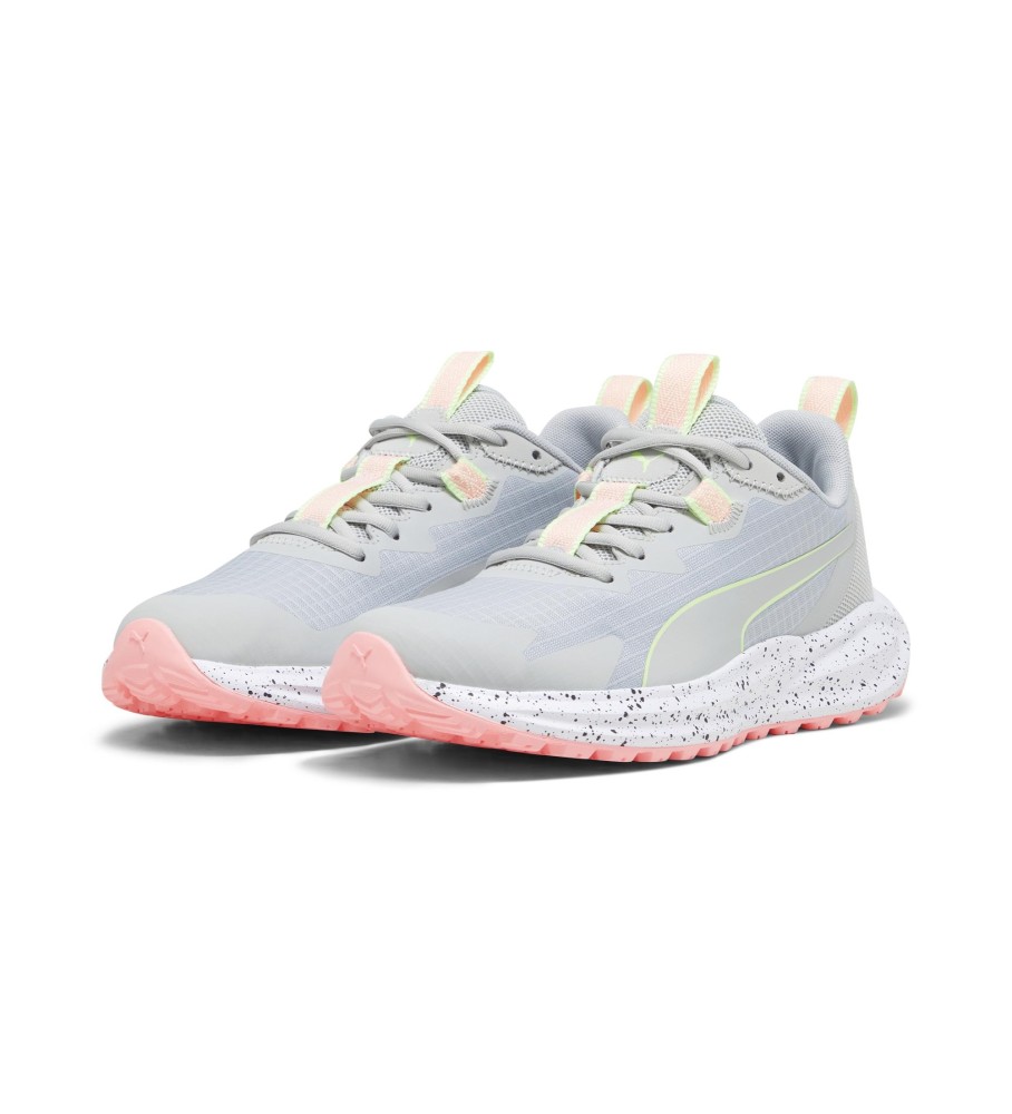 Tênis de trilha Puma Twitch Runner cinza