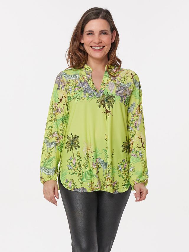 Blusenshirt Yellow Safari