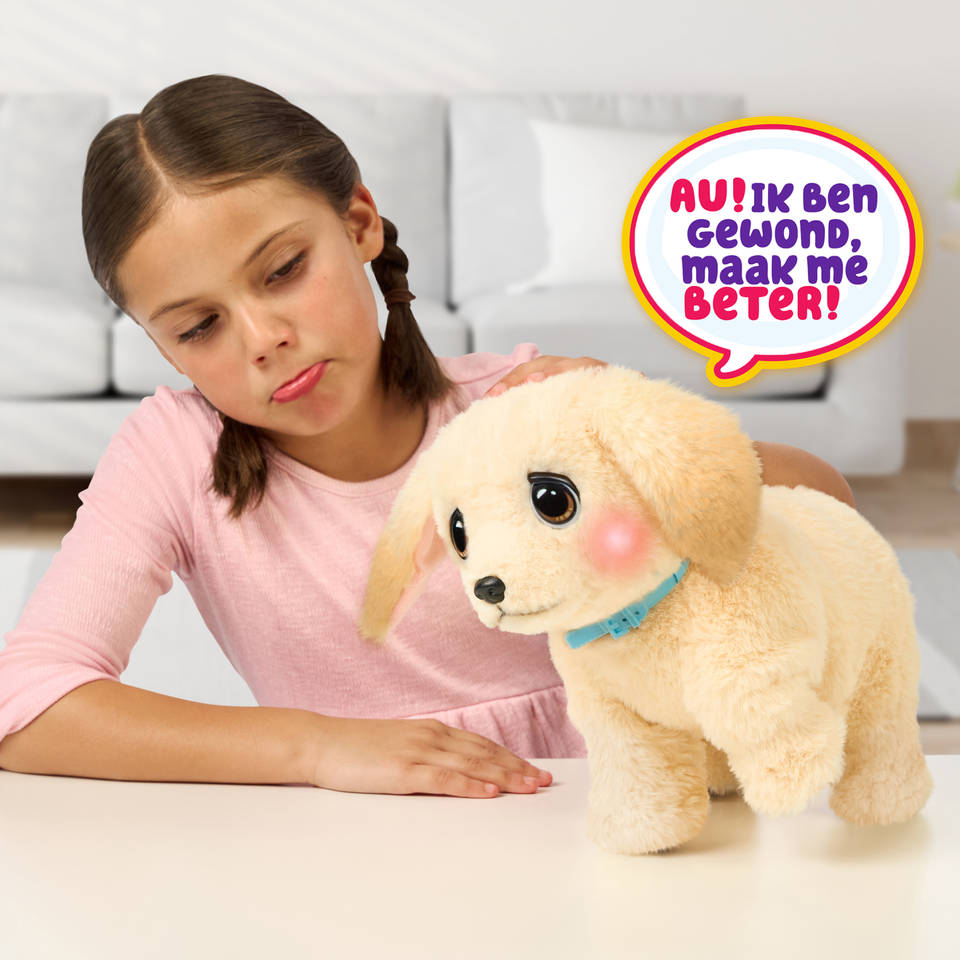 Little Live Pets Ouchies Puppy Cooper interactieve knuffel