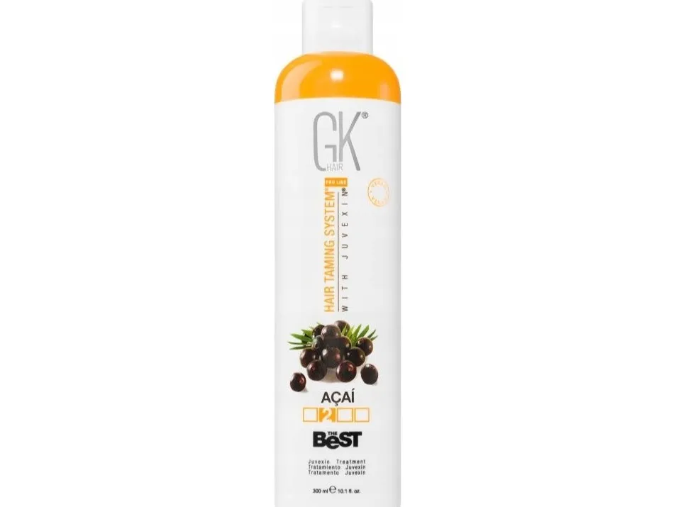 GK HAIR (Global Keratin) Global Keratin, The Best Acai, Hair Cream Treatment, For Smoothening, 300 ml For Women